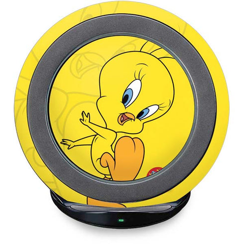Looney Tunes Tweety Bird Double Fast Charge Wireless Charging Stand Skin
